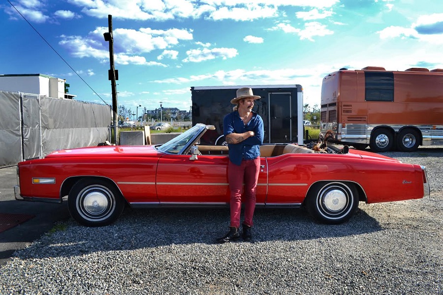 Donavon Frankenreiter with Cadillac Eldorado