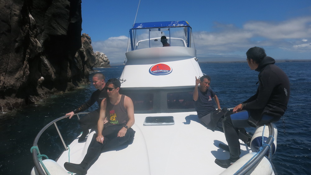Dive Boat Galapagos
